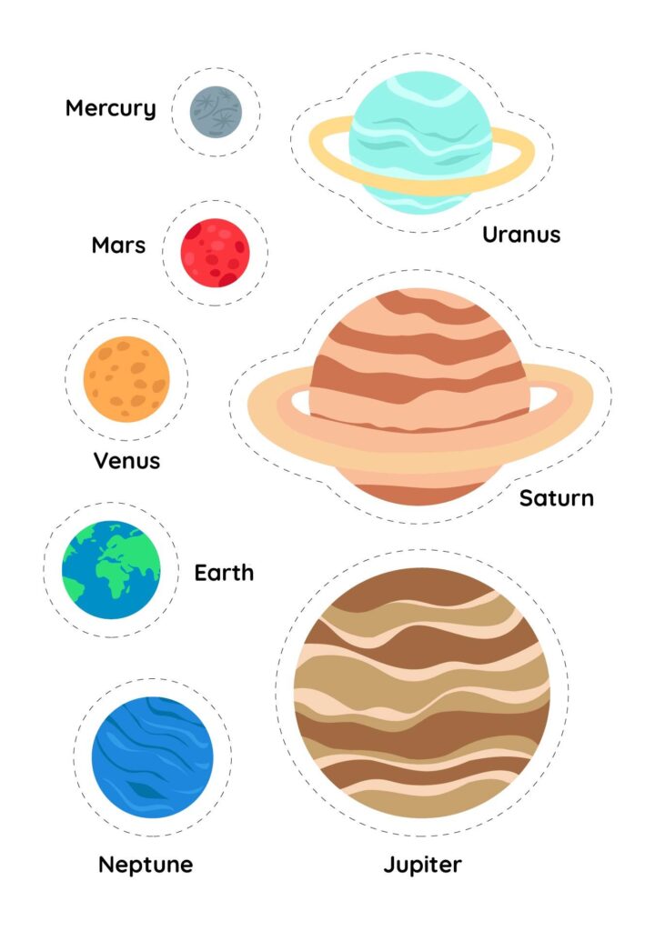 10 Best Printable Planet Cut Outs