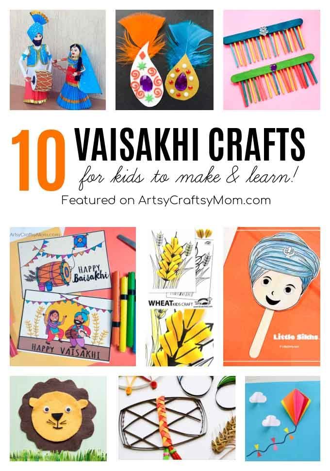 10 Fabulous Ideas To Celebrate Vaisakhi With Kids - Artsy Craftsy Mom