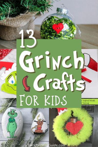 13 Whoworthy Grinch Crafts For Kids Images