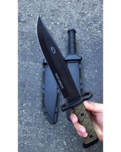 13,5″ Military Tactical Bayonet Hunting Fixed Blade Survival Rambo Bowie Knife HD Wallpaper