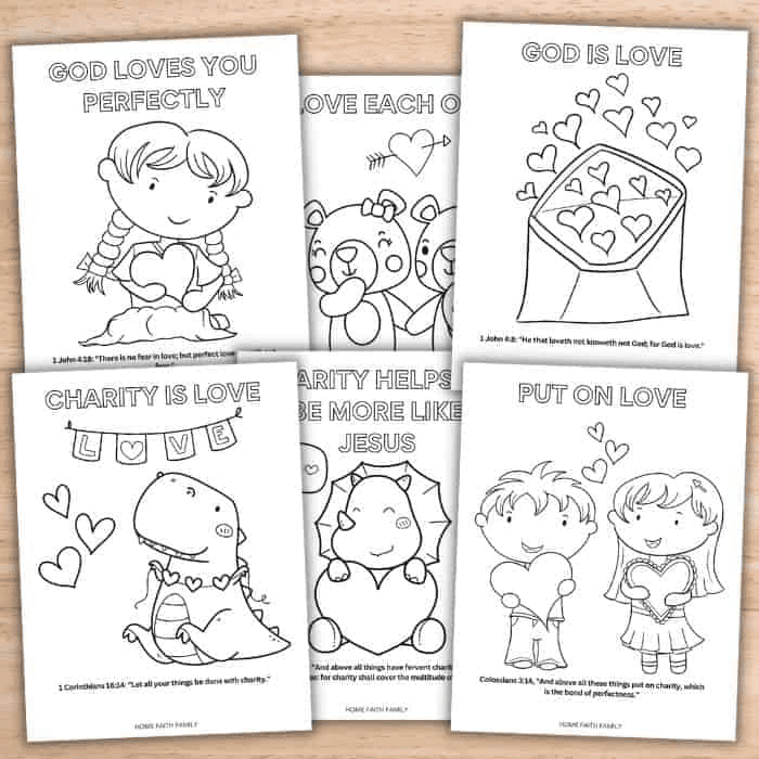15 Free Christian Valentines Day Coloring Pages For Kids