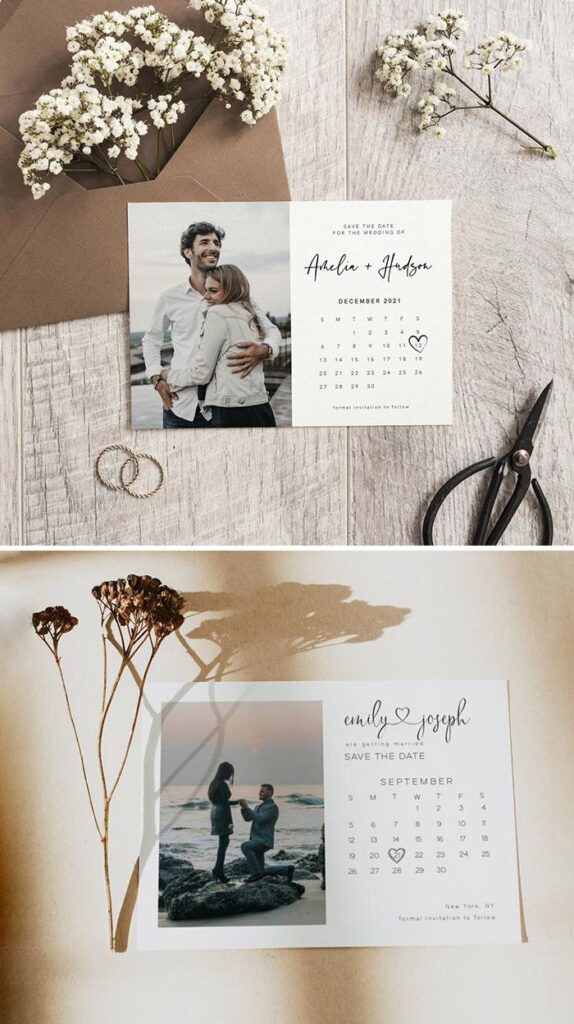 15 Fun And Chic Wedding Save The Date Ideas Images