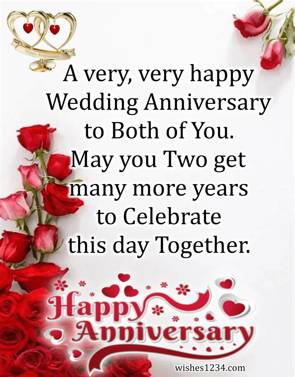 150+ Happy Wedding Anniversary Wishes, Messages & Quotes