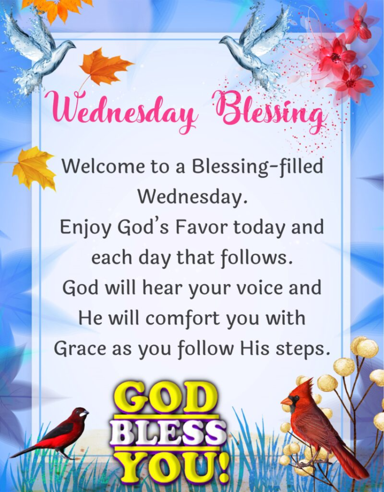 Best 100+ Wednesday Blessings Images And Quotes