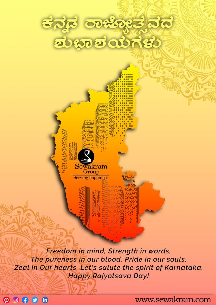 Happy Karnataka Rajyotsava Day HD Wallpaper