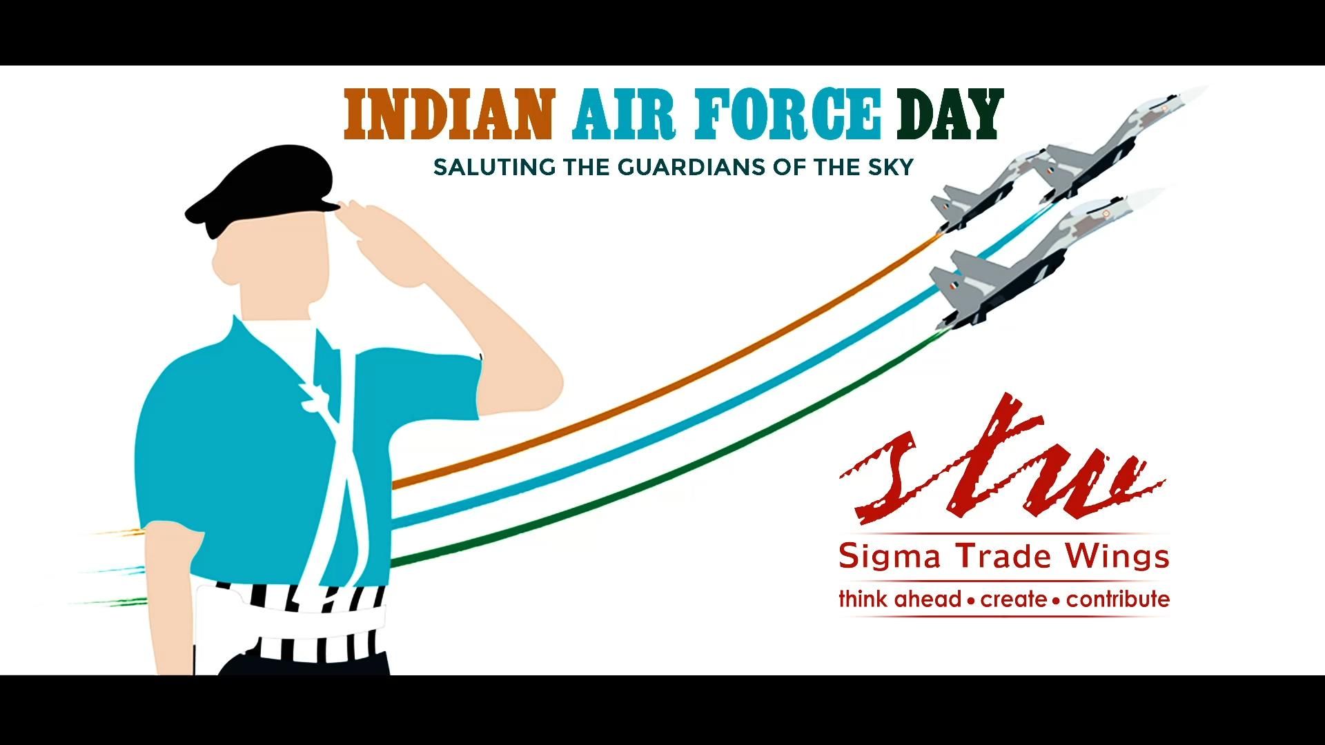 Happy Indian Air Force Day ,HD Wallpaper
