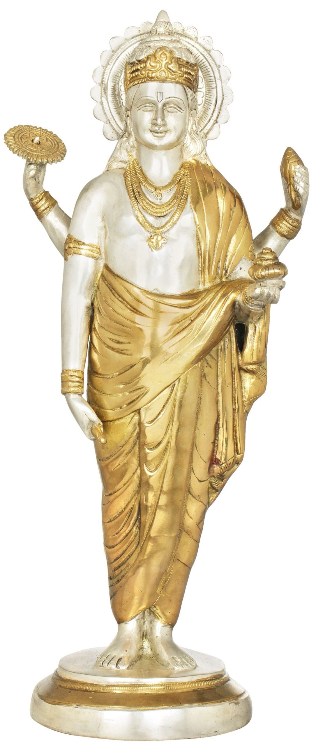 "18" Dhanvantari - The Physician of the Gods (Holding the Vase and Herbs of Imm