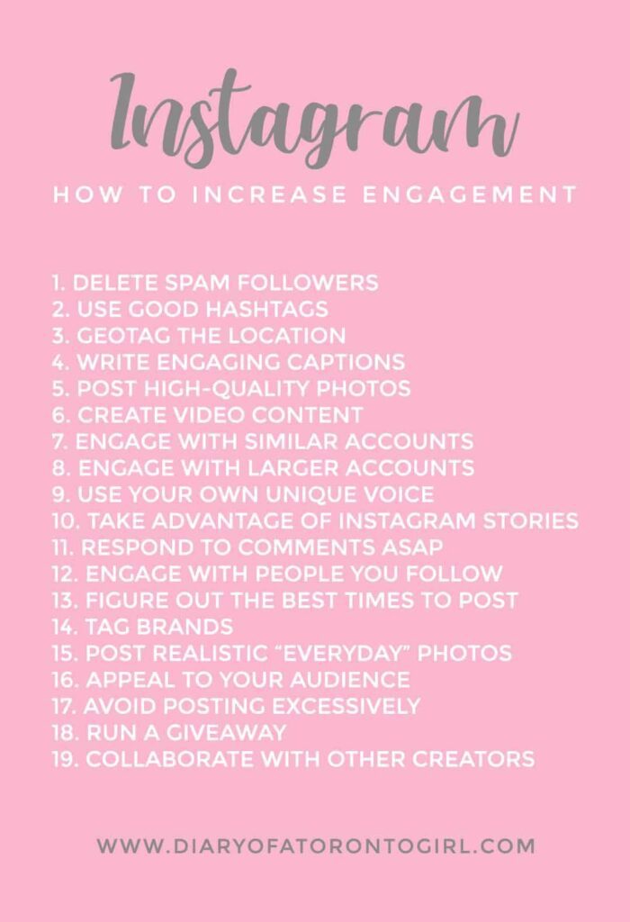 19 Tips On Increasing Your Instagram Engagement Images