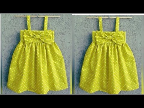 1Year Baby Frock Cutting And  Stichig / Very Easy
