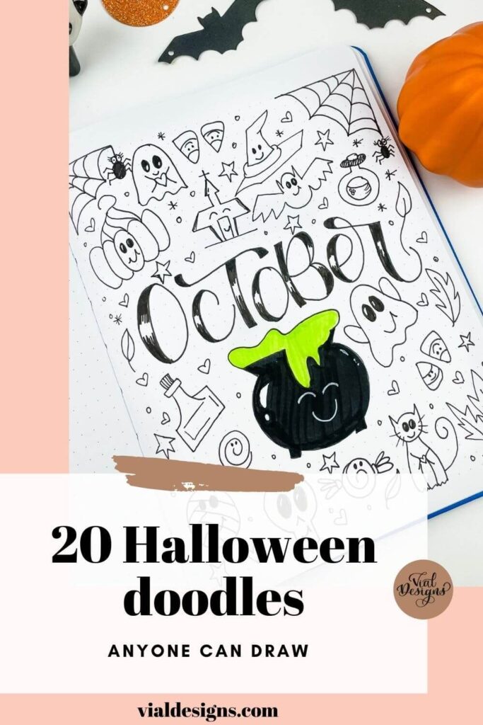 20 Easy To Draw Halloween Doodle Ideas Images