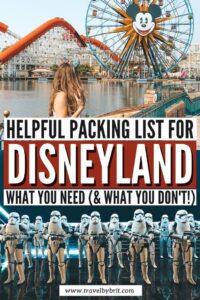 20 Essential Items For Your Disneyland Packing List | Travel by Brit HD Wallpaper