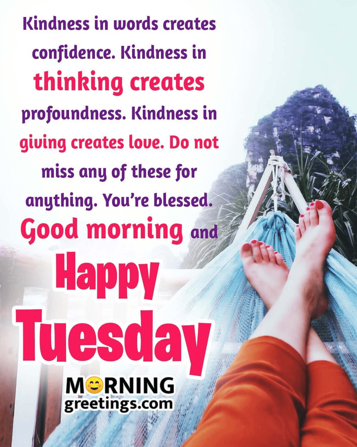20 Positive Blessed Tuesday Quotes - Morning Greetings – Morning Quotes And Wish