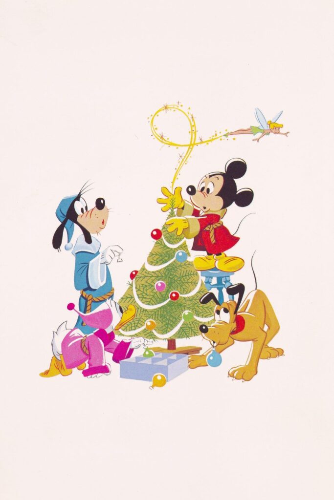 24 Of The Best Vintage Disney Christmas Cards From Every