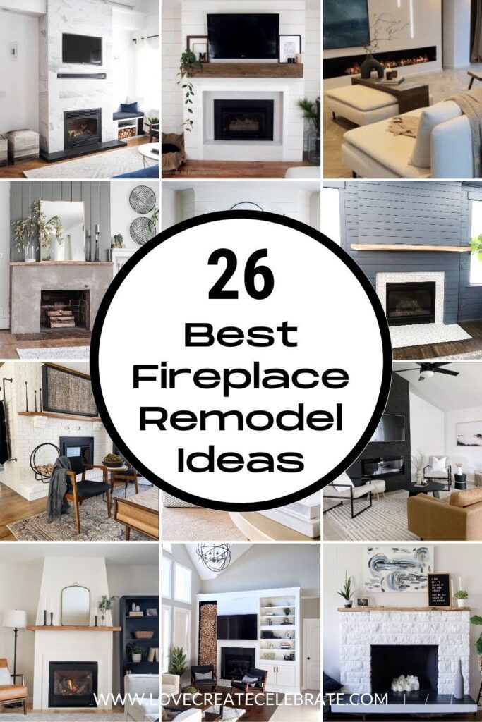26 Best Fireplace Remodel Ideas