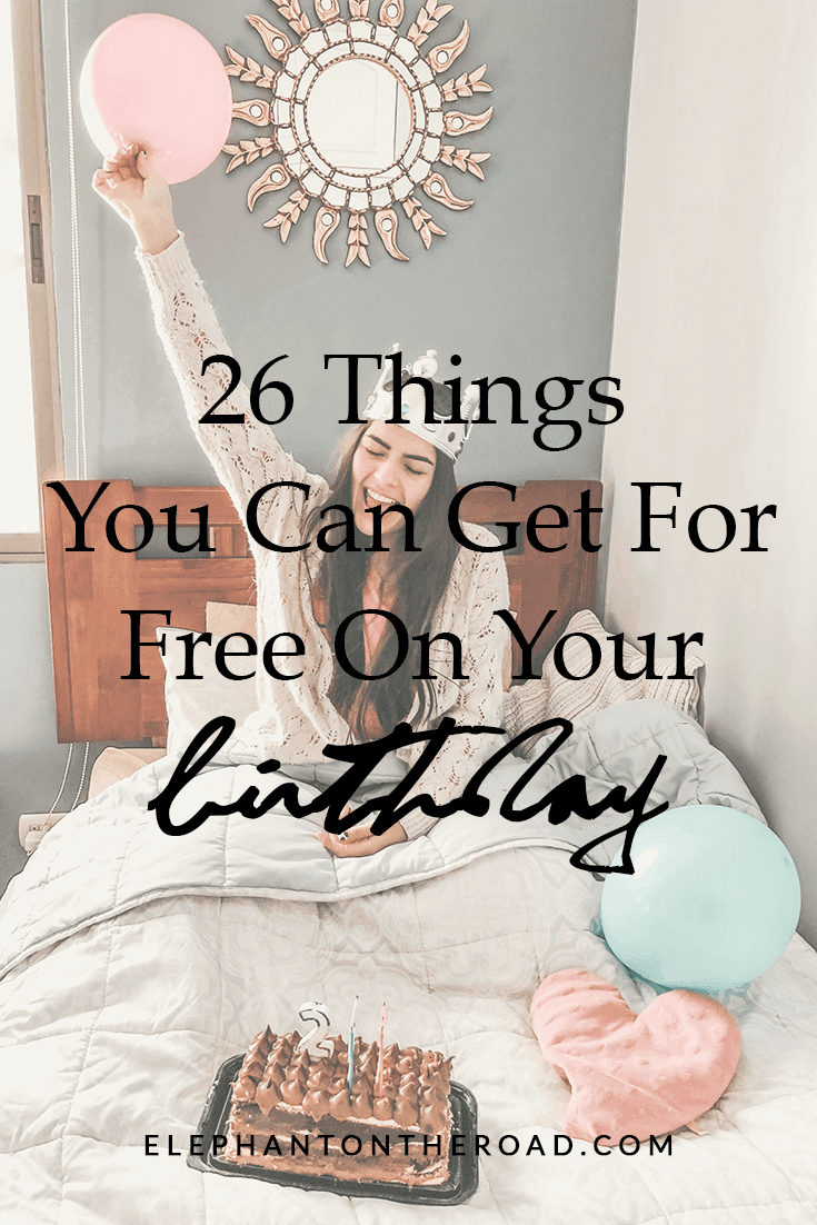26 Things You Can Get For Free On Your Birthday