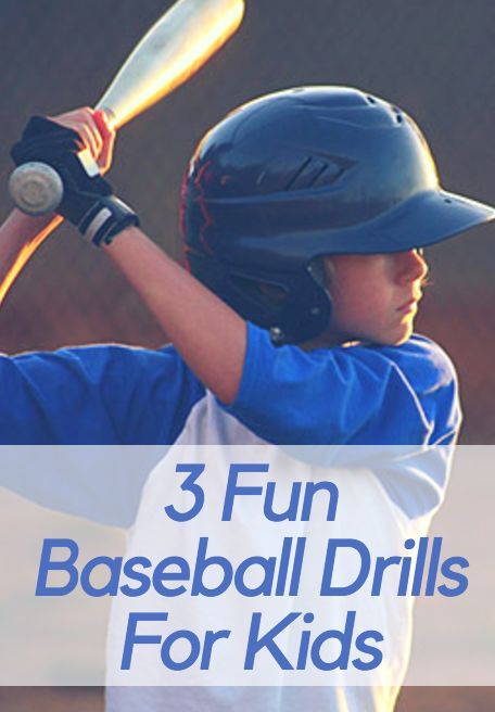 3 Fun Baseball Drills For Kids