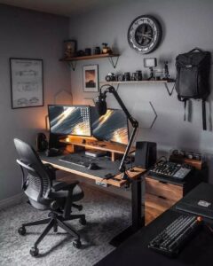 30 Aesthetic Desk Setups for Creative Workspace HD Wallpaper