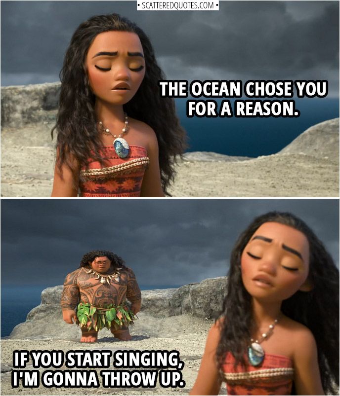 30 Best Moana 2016 Quotes The Ocean Is Calling