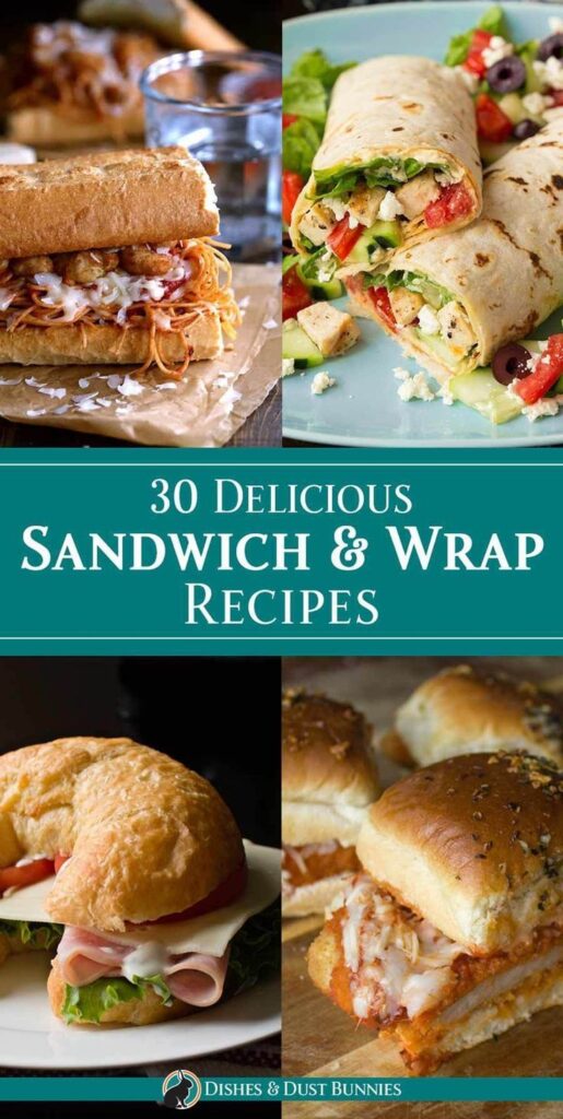 30 Delicious Sandwich Wrap Recipes Images
