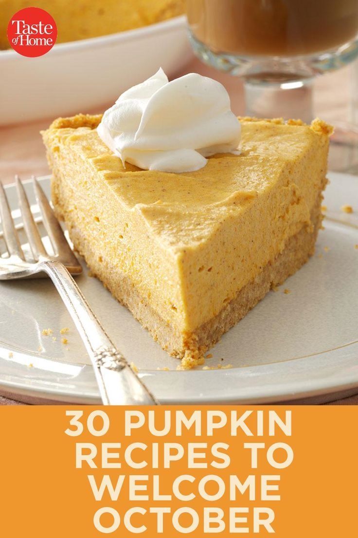 30 Easy Pumpkin Recipes to Welcome October