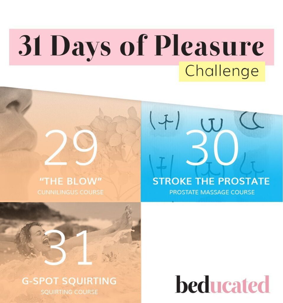 31 Days Of Pleasure Challenge Images