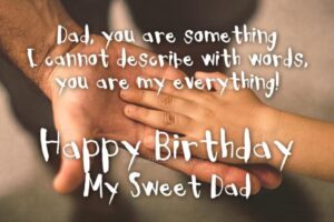 40 Sweet Birthday Wishes For Father , Happy Birthday Dad HD Wallpaper