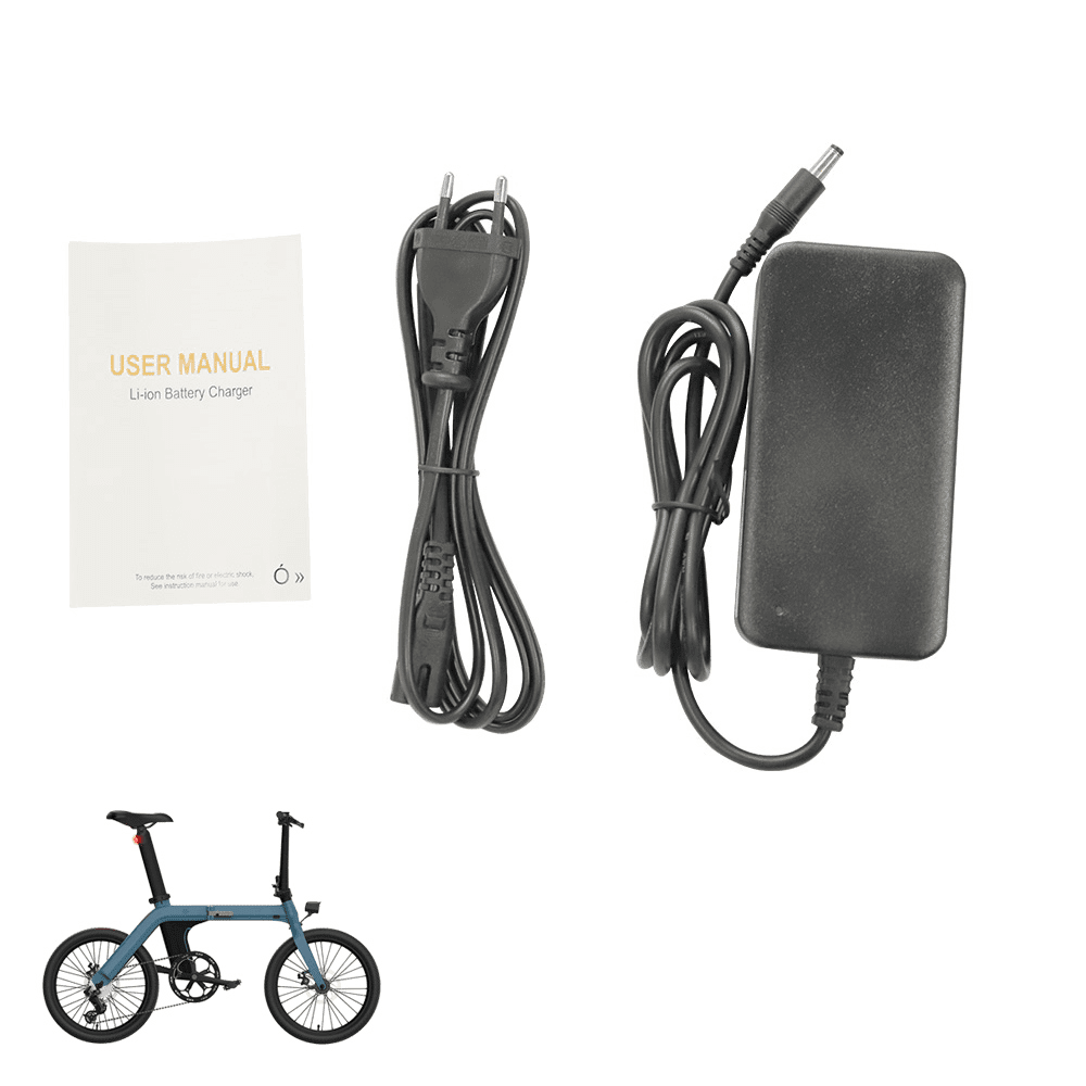 42V 2A Bike Smart Charger 220V Eu Plug Bicycle Lead Acid Battery For Fiido D11