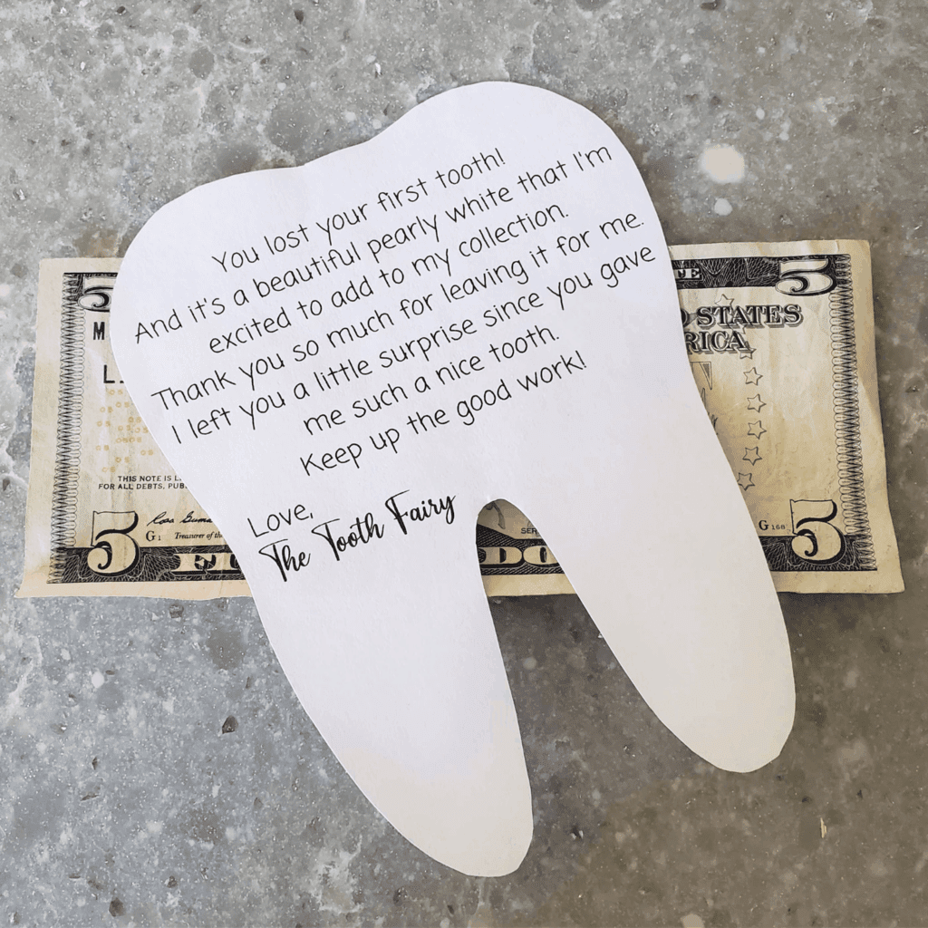5 Insanely Cute Free Printable Tooth Fairy Letters - Cassie Smallwood