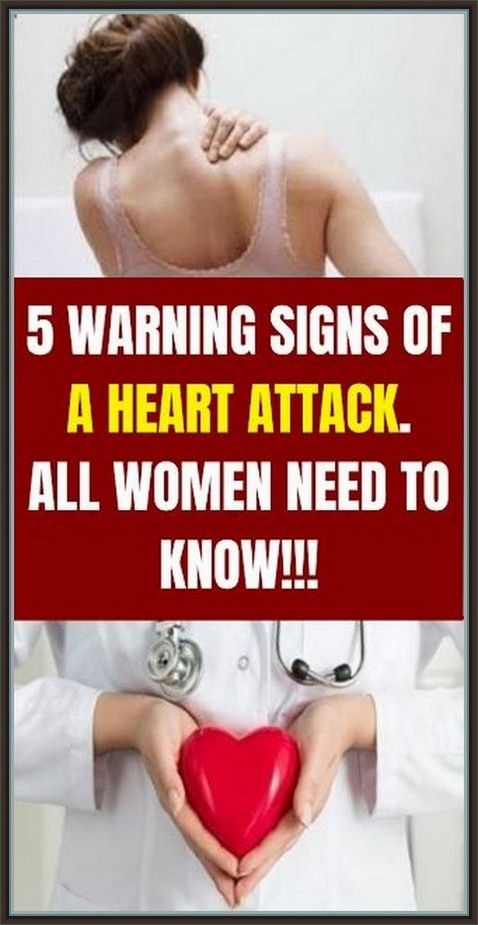 5 Warning Signs Of A Heart Attack All Women Need