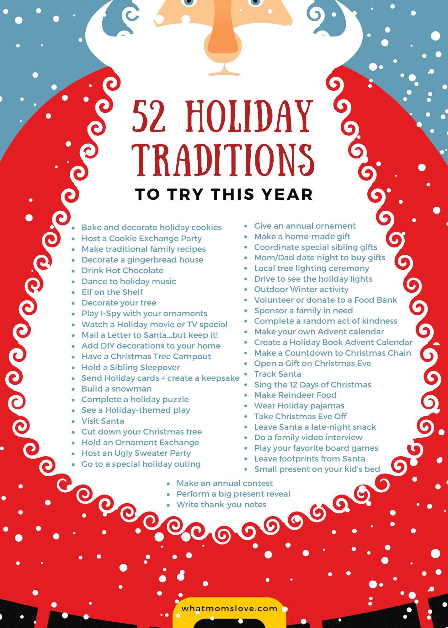52 Holiday Traditions For Families To Make Christmas Time Magical