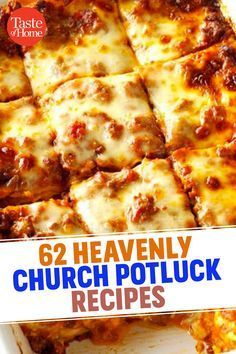 62 Heavenly Church Potluck Recipes Images