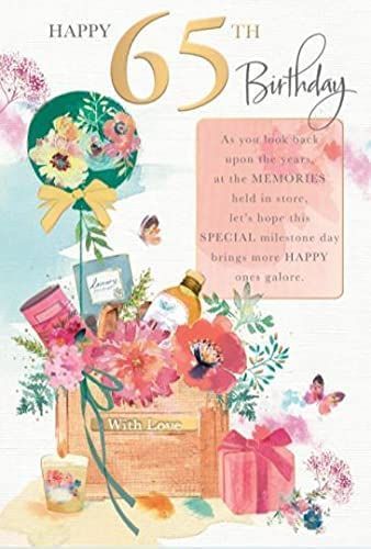65Th Birthday Card For Her Images