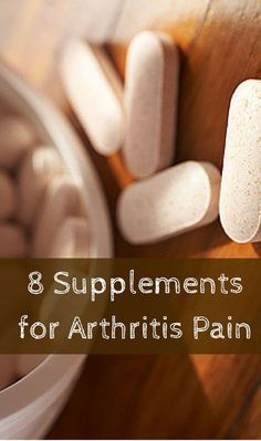 8 Supplements For Arthritis Pain Images