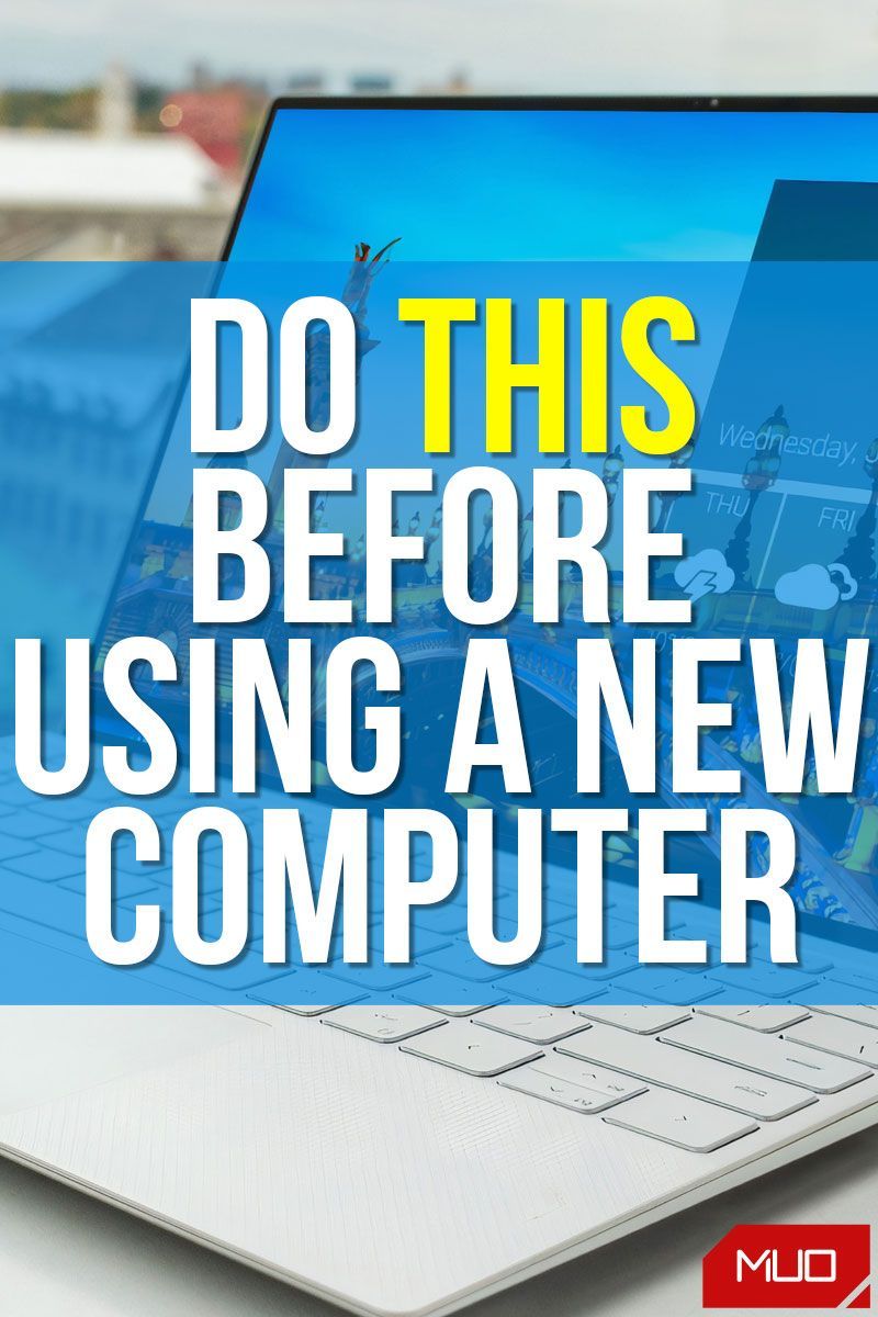 9 Things to Do Before Using a New Computer HD Wallpaper