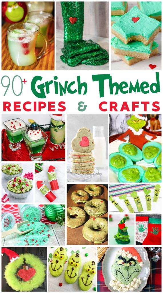 90 Grinch Themed Recipes And Crafts For The Holidays Images
