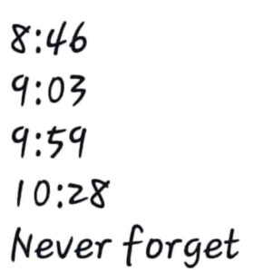 9,11 never forget times HD Wallpaper