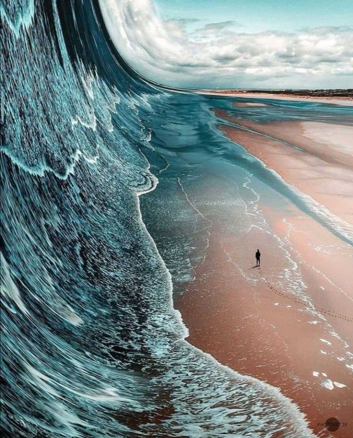 A Terrific Beauty Of Tsunami