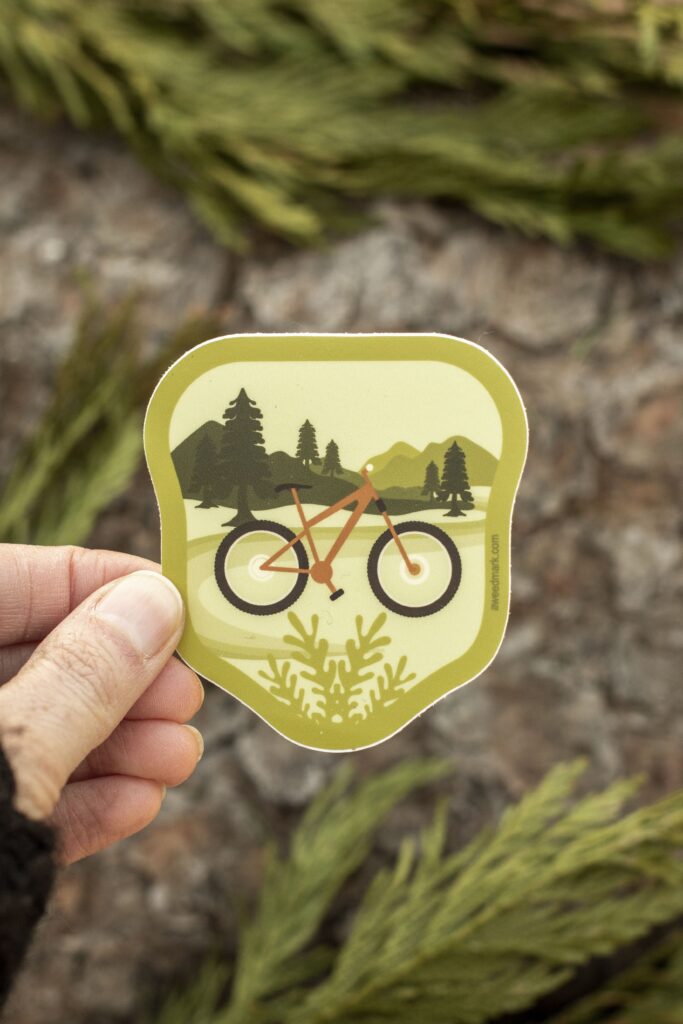 A Mountain Bike Sticker Badge You'Ve Truly Earned