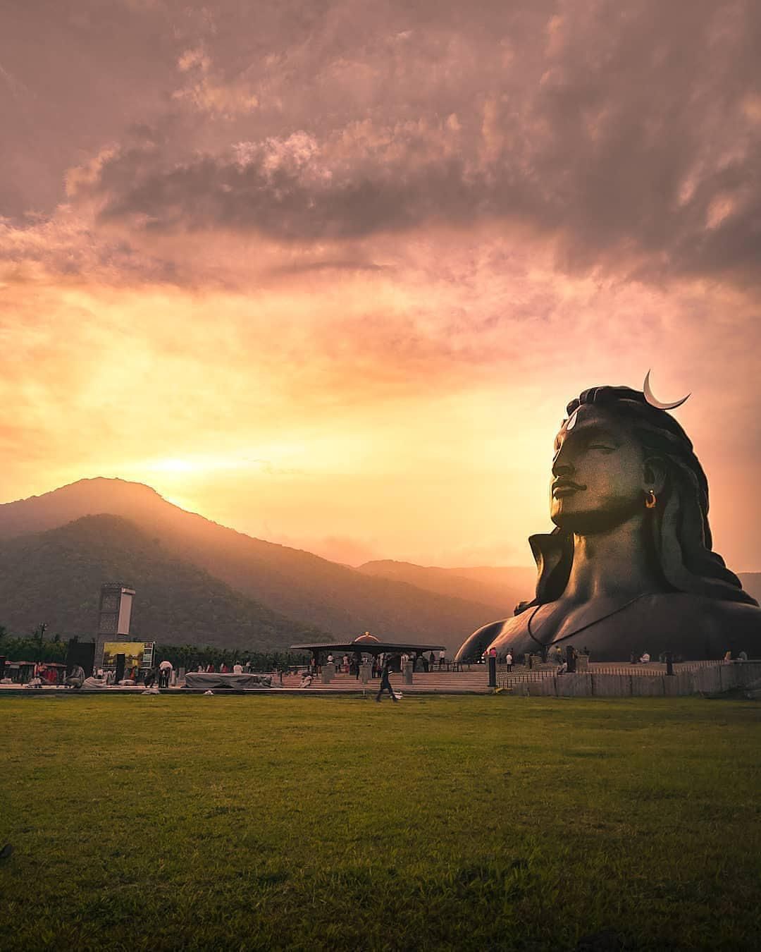 Adiyogi Shiva Statue HD Wallpaper