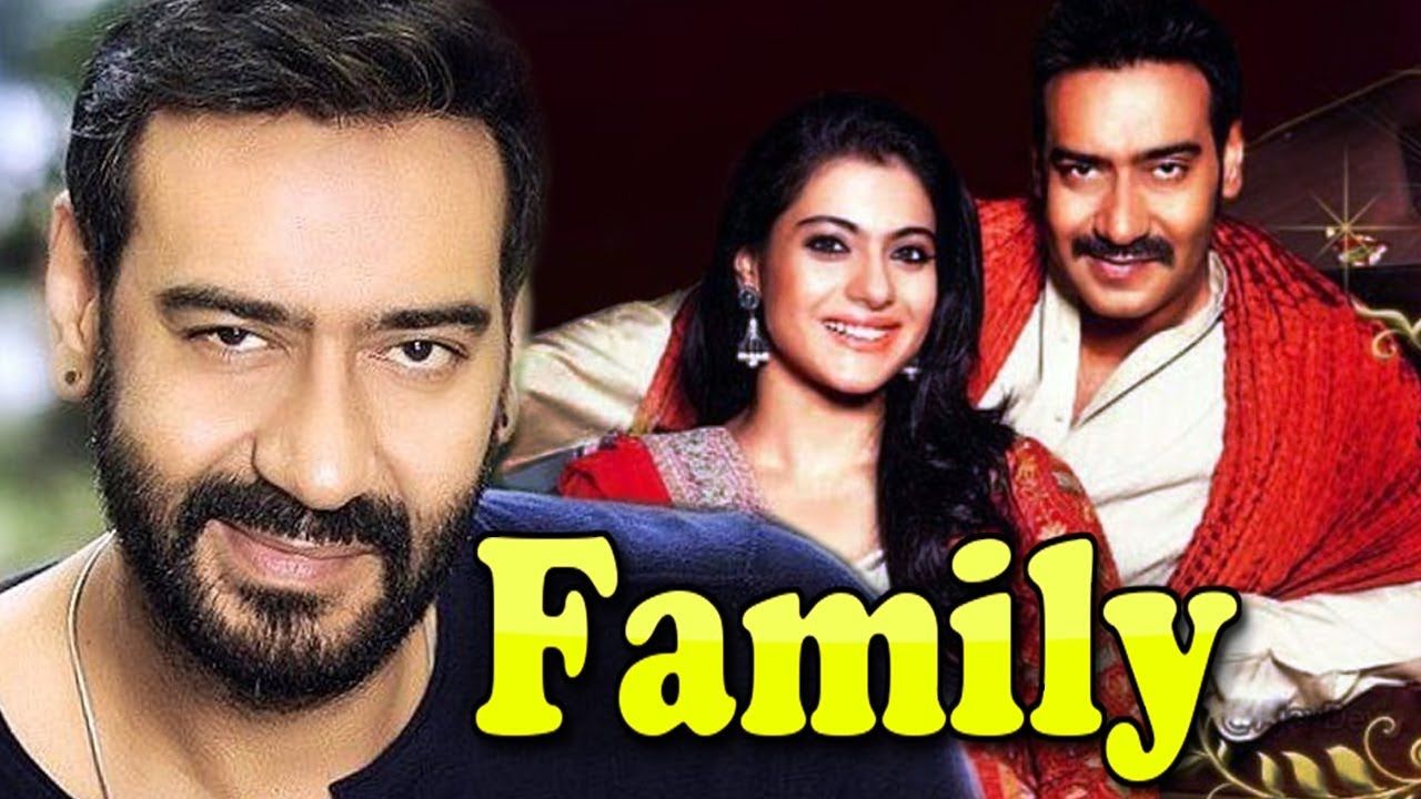 Ajay Devgn Family , With Wife Kajol and Daughter Nysa