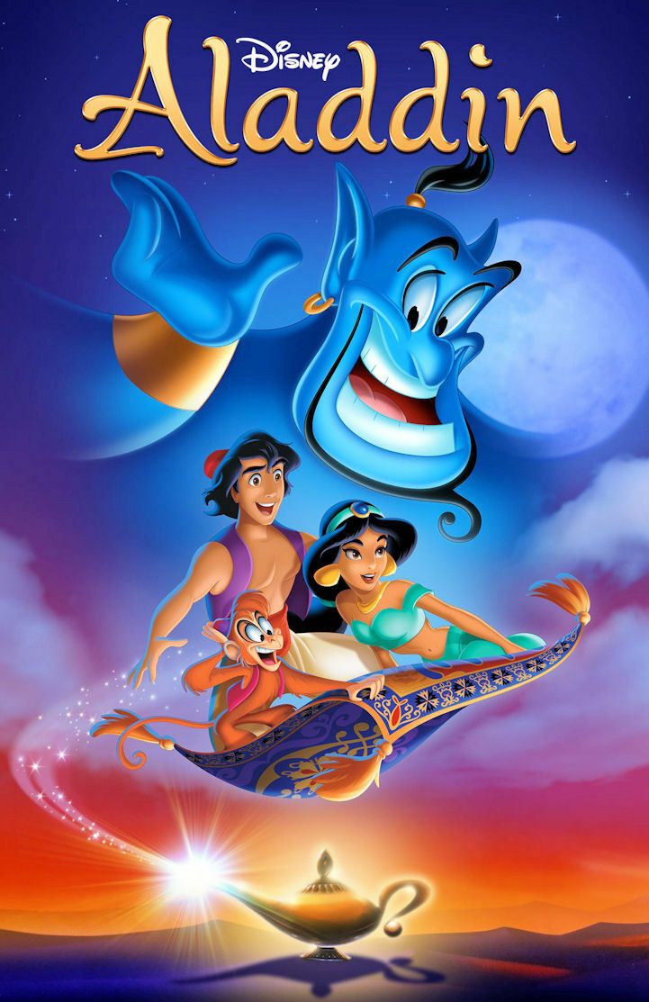 Aladdin ( 11" x 17" ) Movie Collector's Poster Print (T1)