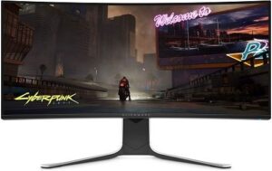 Alienware 34″ 3440 x 1440 UltraWide Curved Gaming Monitor AW3420DW Images