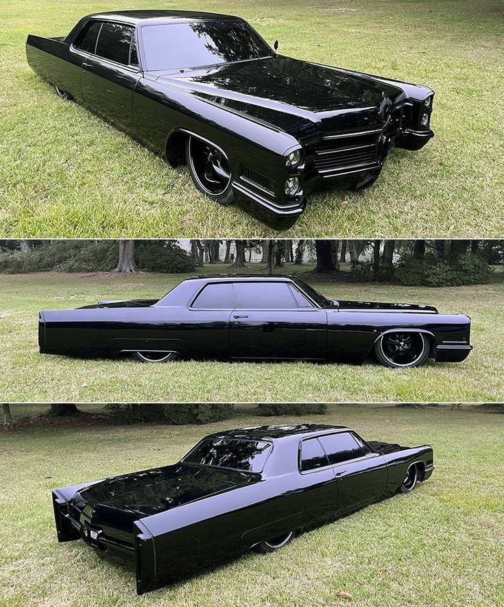 All Black 1966 Cadillac Coupe Deville Ursala Images