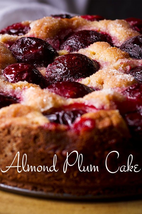 Almond Plum Cake Images