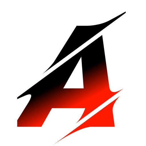 Alphabet A To Z(Black & Red Font)