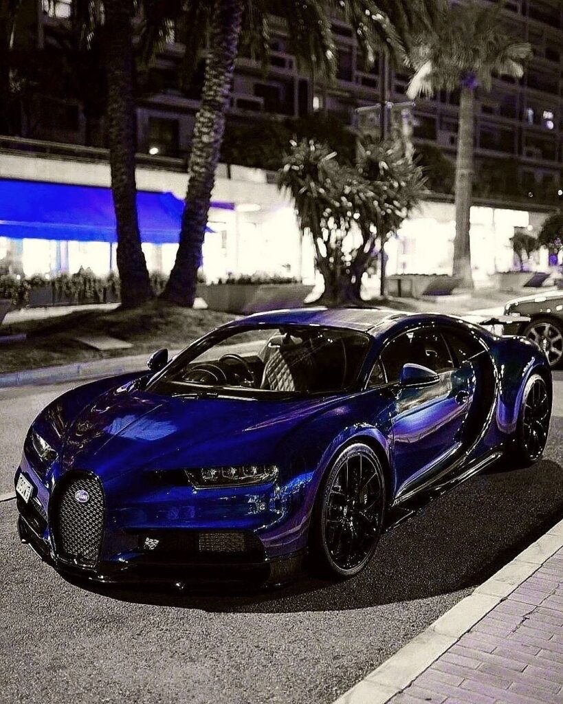 Amazing Colour Bugatti Blue Bullet