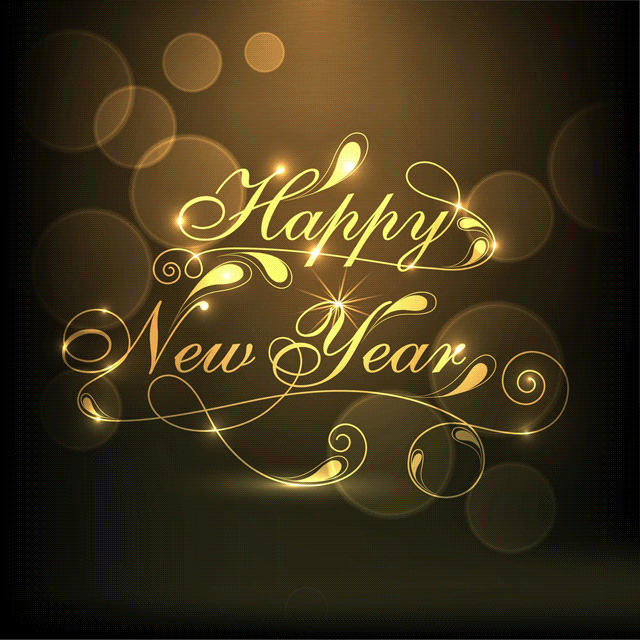Animated Happy New Year HD Wallpaper