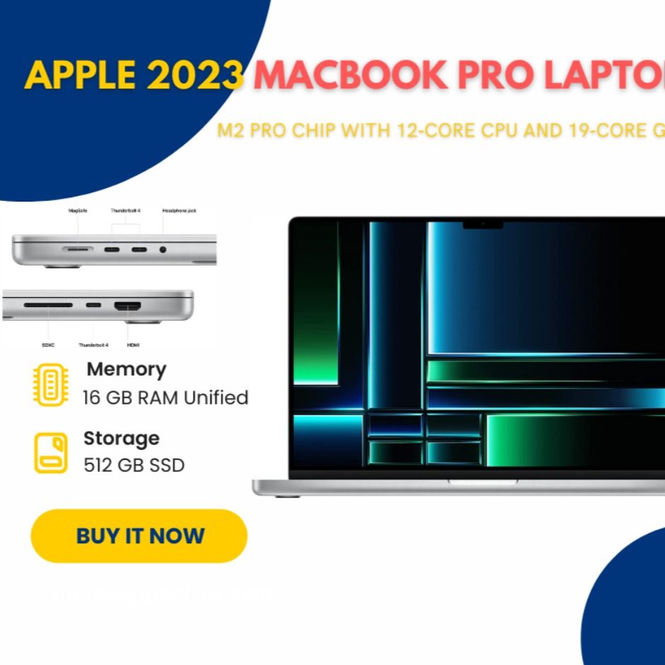 Apple 2023 MacBook Pro Laptop