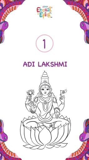 Ashtalakshmi - 8 Forms of Maha Lakshmi