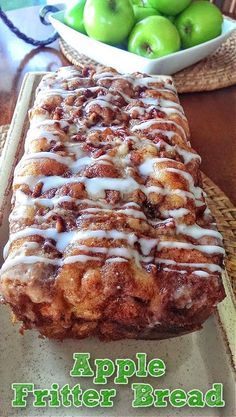 Awesome Country Apple Fritter Bread Images